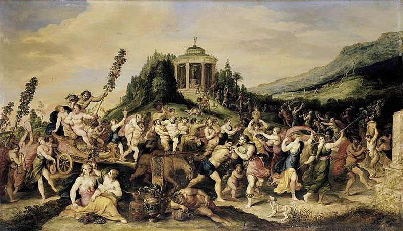 Frans Francken II Triumph of Bacchus